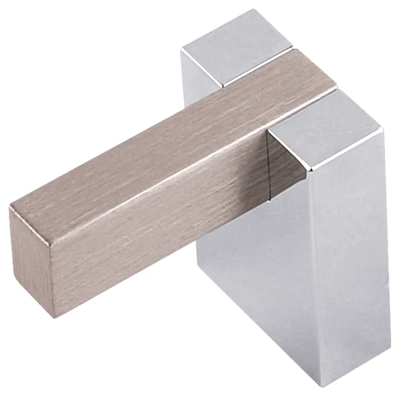 Buton FA 26169, aluminiu, 47 x 30 mm, crom