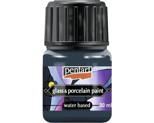 Culoare pentru sticlă și porțelan Pentart albastru turcoaz 30 ml buc