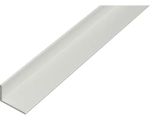 Cornier aluminiu Kaiserthal 40x10x2 mm, lungime 1m, argintiu, eloxat buc