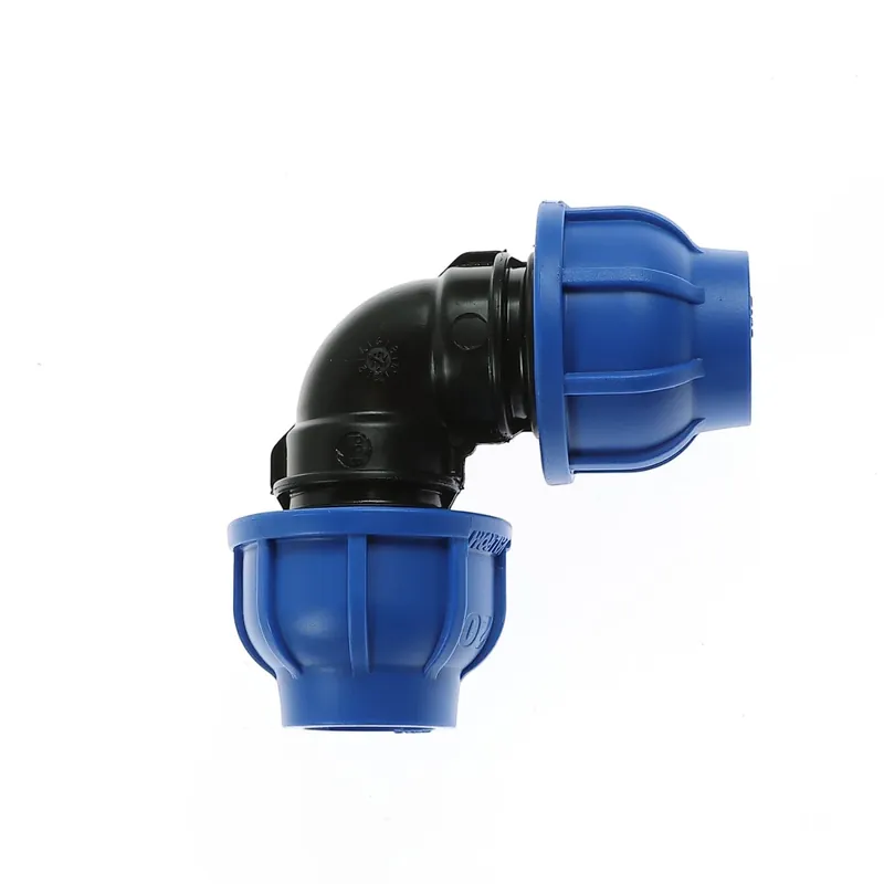 Cot compresiune PEHD, D 50 mm, 90 grade buc
