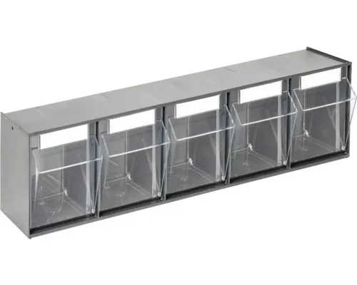 Cutie organizator Industrial 60x16,4x11mm transparentă buc