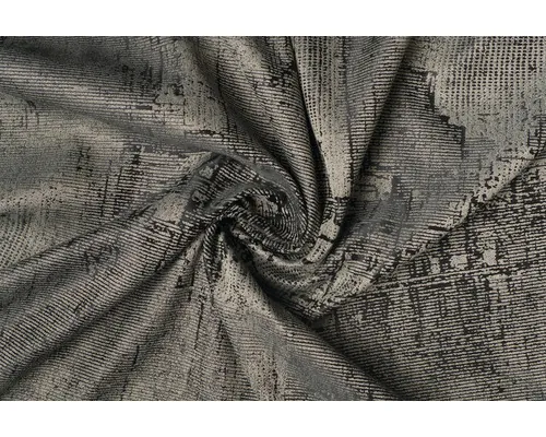 Draperie Mendola Cobalt negru-gri 300 cm lățime (la metru) m