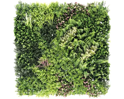 Imitație gard viu/ paravan cu frunze Thallo 100x100 cm verde buc