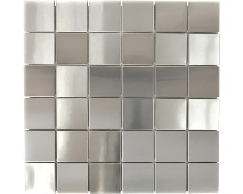Mozaic inox XCE 48D argintiu 29,8x29,8 cm buc