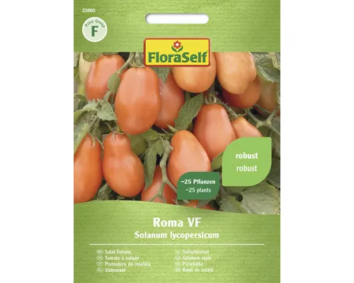 Semințe legume FloraSelf roșii de salată Roma buc