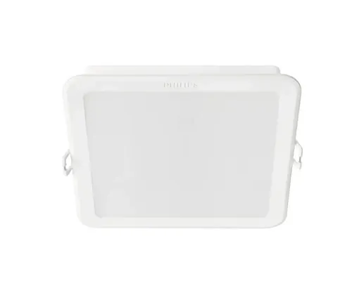 Spot LED încastrat Philips Meson 12,5W 1300 lumeni, 4000K, 140x140 mm, alb buc
