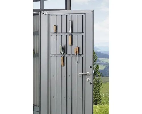 Suport unelte ușă magazie Biohort AvantGarde 51,5 cm gri-cuarț buc