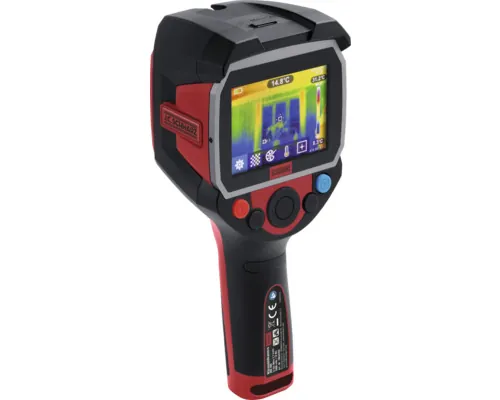 Cameră termică digitală JC Schwarz cu senzor infraroșu, display de 3,5 inci IP65, incl. accesorii buc