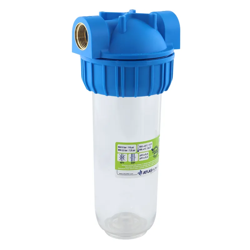 Carcasa filtru apa potabila ATLAS Filtri 10, Senior Plus 3P- AFO BX - AS, 3/4" buc
