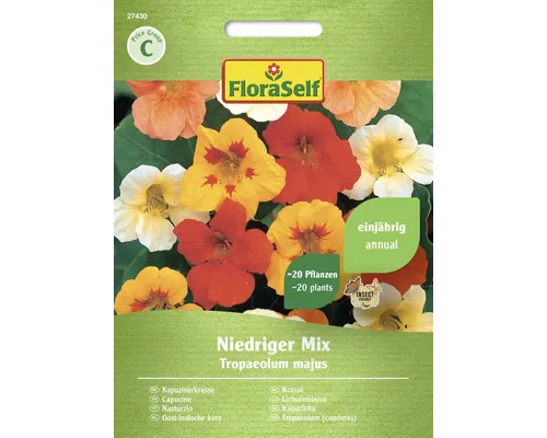 Semințe flori FloraSelf capucine amestec buc