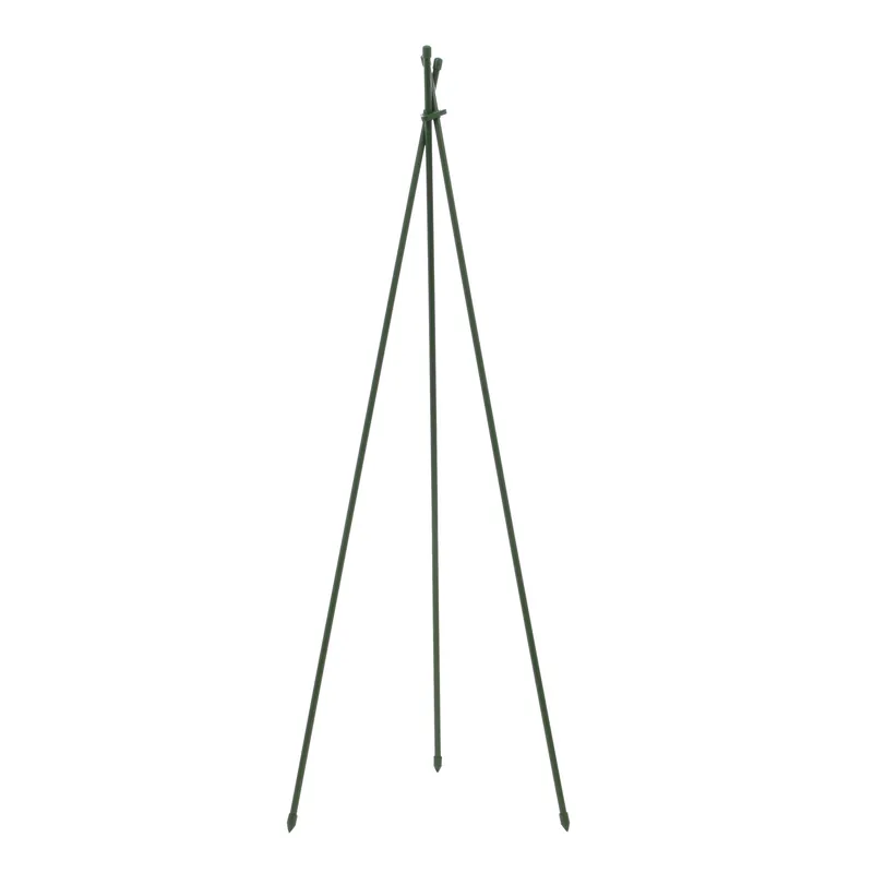 Suport pentru plante Versay TT750, otel plasticat, verde, 75 cm buc