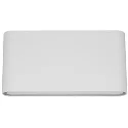 Aplica led IP65 2x6W alba 170x90x30mm lumina calda 75974 Spin