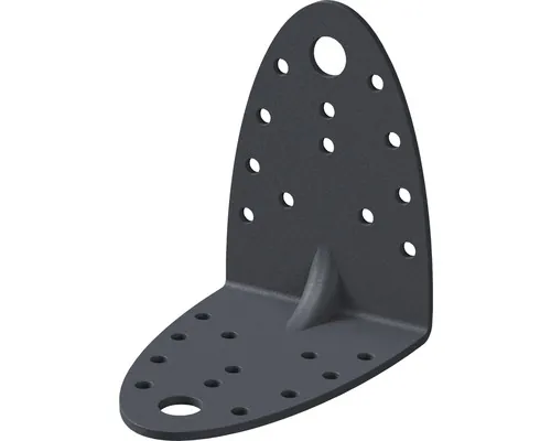 Colțar de legătură Alberts Ovado 90x90x65x2,5 mm, rigidizat buc
