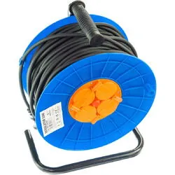 Derulator tambur 4p cu cp 3x1.5mm 50m 11738 Lohuis
