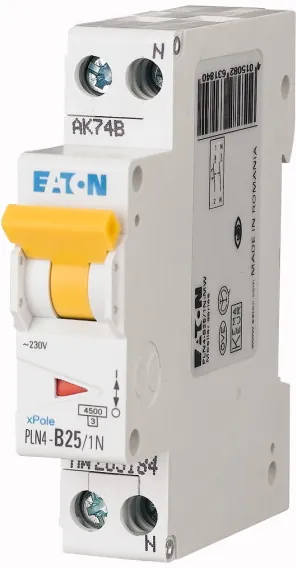 INTRERUPATOR AUTOMAT PLN4-C25|1N 25A EATON