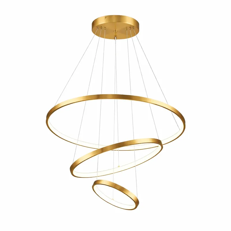 LAMPA SUSPENDATA LED ORINCO 40+60+80CM, AURIU