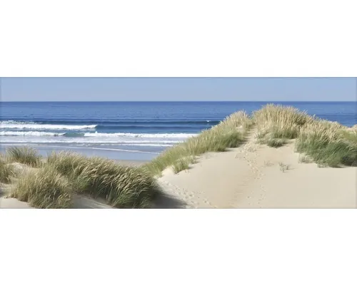 Tablou sticlă Pure Living Footprints In The Sand 50x125 cm buc