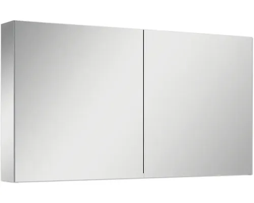 Dulap baie cu oglindă Jungborn 120,6x63,8 cm PAL gri 2 uşi buc