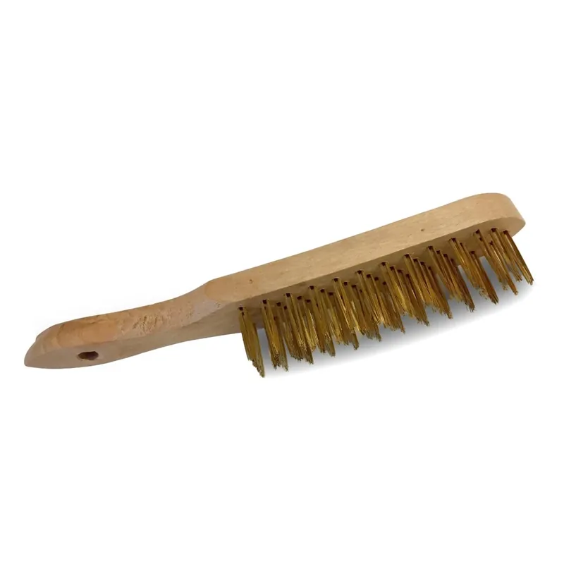 Perie de sarma, Peromex 32SR4, pentru metal, 4 randuri, cu maner din lemn, 280 mm buc