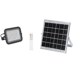 Proiector led cu panou solar 50w 6400k telecomanda EL0075752