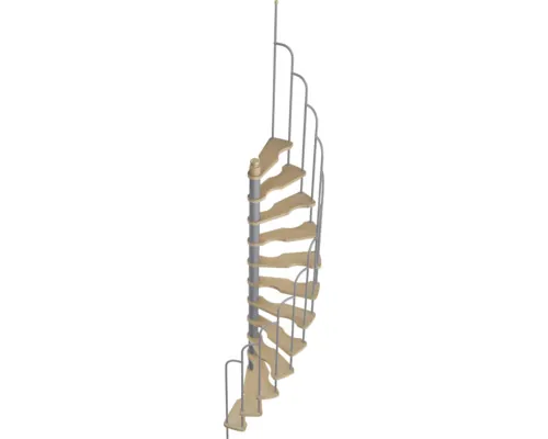 Scară spirală interior Kronos 60x120 cm fag multiplex buc
