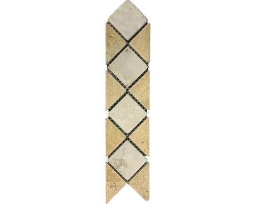 Brâu din travertin SRM 511 7x28,5 cm buc