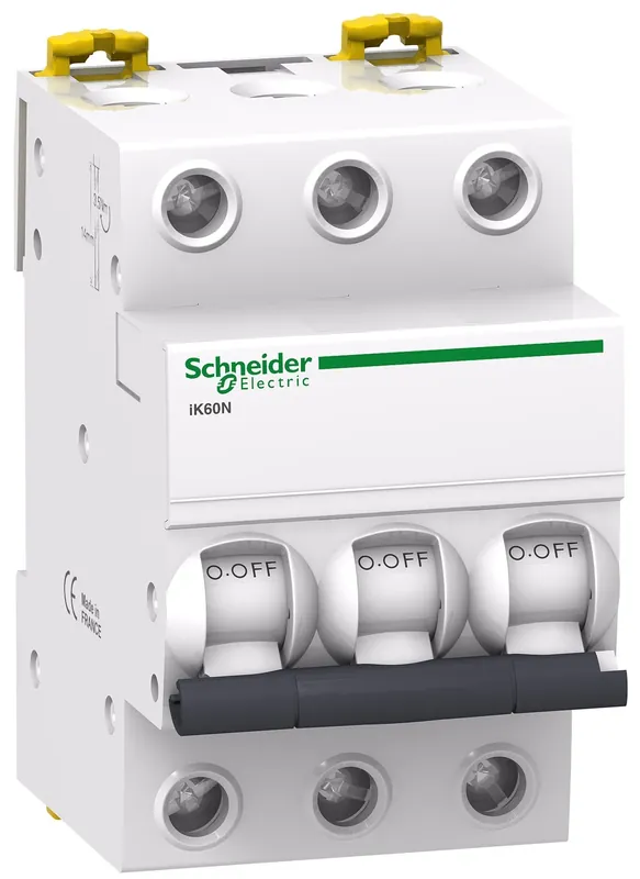 Siguranta automata modulara MCB Schneider Electric iK60 A9K24332, 3P, 32 A, curba C buc
