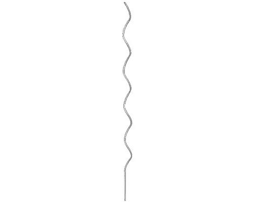 Arac spirală pentru roșii, cromat, lungime 150 cm buc