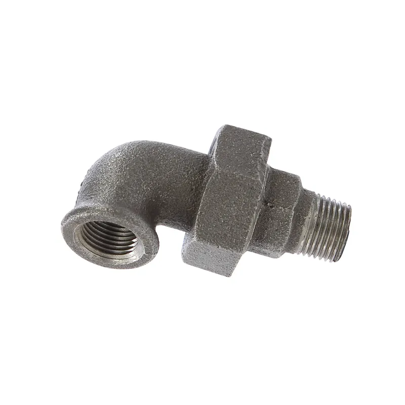 Cot cu racord olandez 97, fonta neagra, FI - FE, 1 1/4" buc