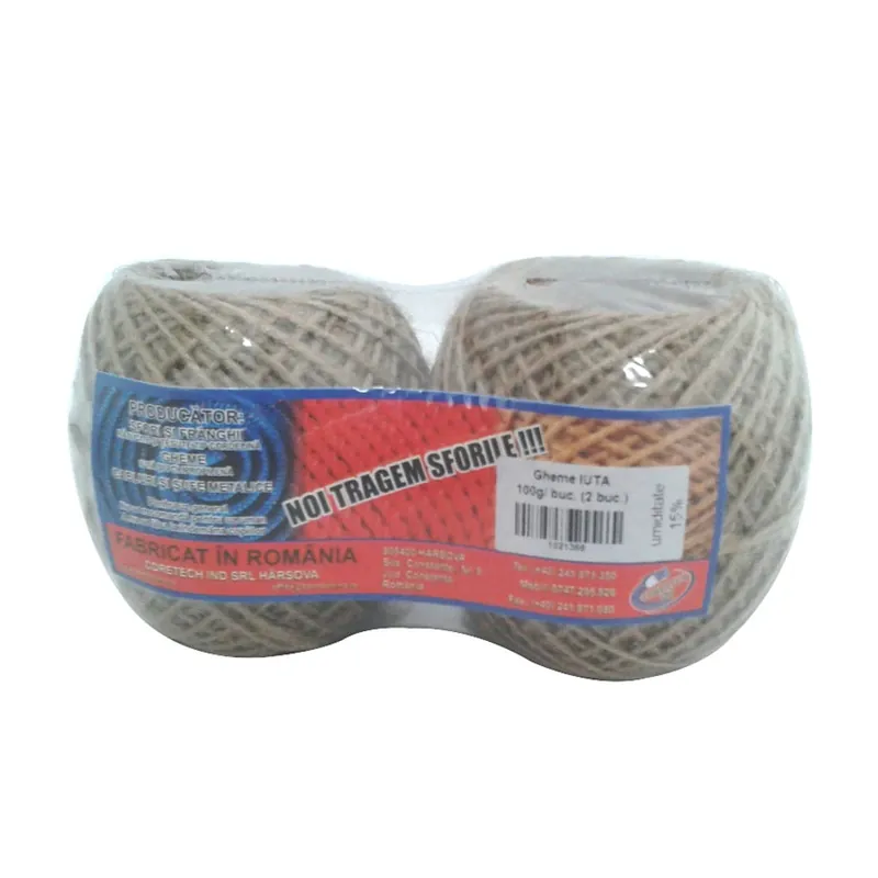 Ghem iuta, 100 g, 2 bucati pachet