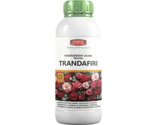 Îngrășământ lichid pentru trandafiri Agrisol 1 l buc