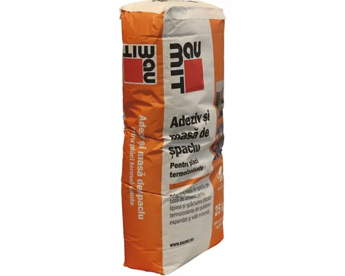 Adeziv și masă de șpaclu Baumit pentru plăci termosistem 25 kg sac