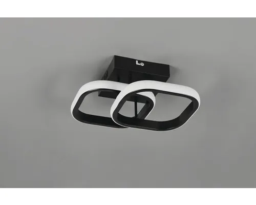 Aplică perete interior cu LED integrat Trio Kasia, 8W, 800 lumeni, neagră buc