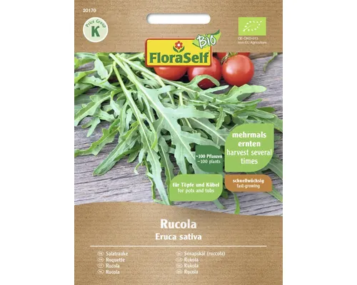 Bio Semințe salată rucola FloraSelf Bio buc