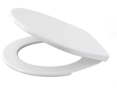 Capac WC antibacterial Alca alb, cu balamale A60