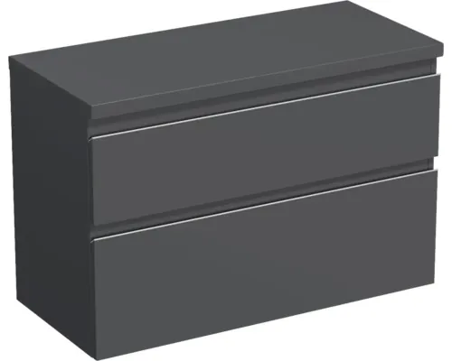 Dulap bază lavoar baie suspendat Jungborn TRENTA 100 cm PAL mâner buc