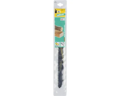 Pânze fierăstrău sabie Wolfcraft 230/210 mm, pentru grinzi & crengi, pachet 2 bucăți