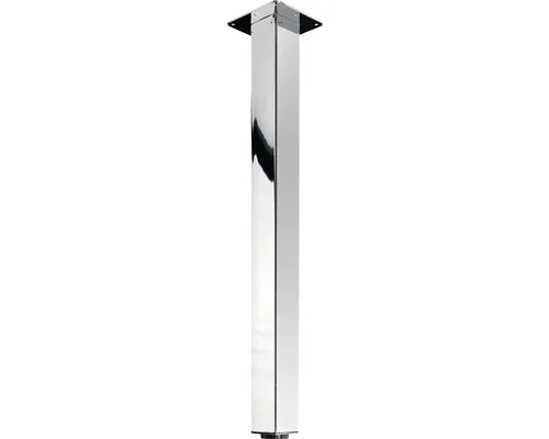 Picior de mobilă Hettich Mella 60x60x700 mm max. 50 kg oțel cromat buc