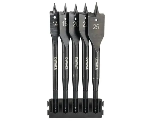 Burghie plate lemn DeWalt DT70833-QZ Ø14-25mm, set 5 piese buc
