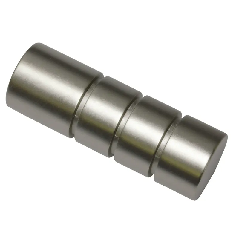 Cap galerie Europa Andra, 30019, 19 mm, argintiu satin punga