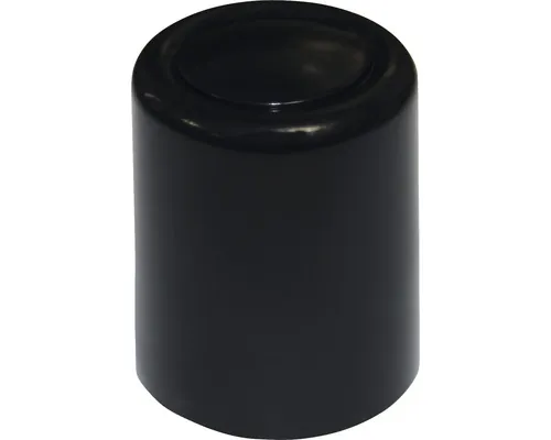 Opritor uşă fix Dresselhaus Ø30x35 mm, plastic negru pac