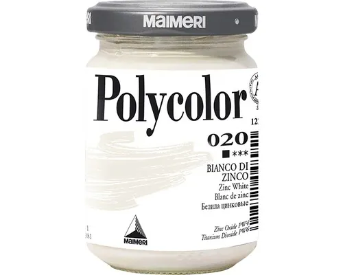 Culoare vinilică Polycolor 020 Zinc White 140 ml buc