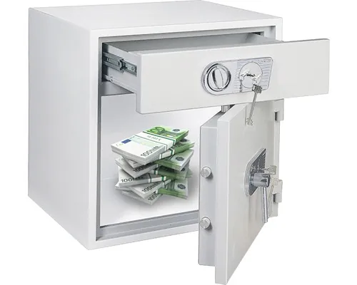Seif cu cheie Rottner D1 440x670x550 mm, sertar în zona superioară buc