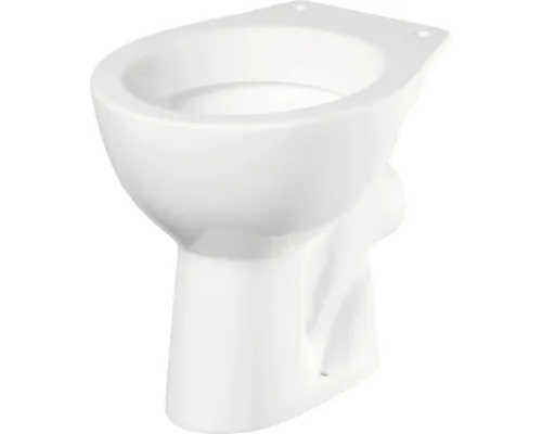 Vas WC pe pardoseală Cersanit Bjanka, evacuare orizontală, alb buc