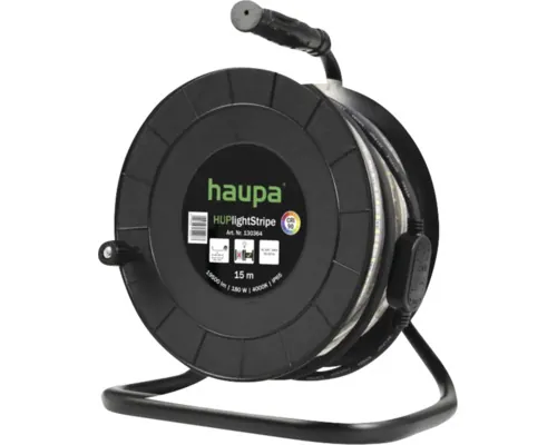 Bandă LED Haupa 15m 180W, 19500 lumeni IP65 lumină alb neutru rola