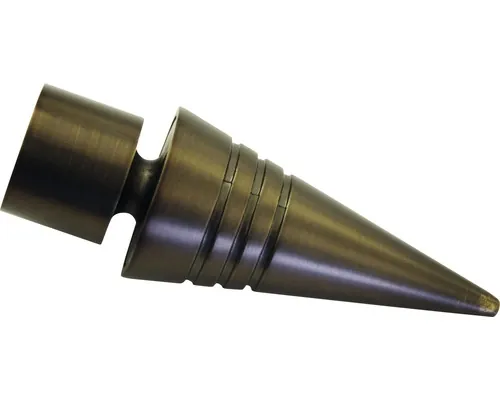 Capăt Gardinia Chicago vârf bronz Ø 20 mm, set 2 buc.