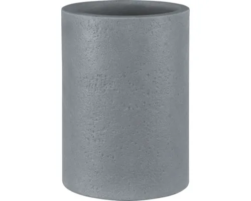 Ghiveci flori Geli Rondo plastic 29x29x40 cm gri deschis buc