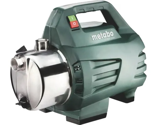 Pompă pentru grădină Metabo P 4500 G 1300 W 4500l/h H 48 m inox buc