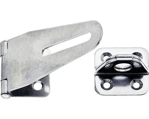 Suport lacăt Alberts 83x37 mm, oțel inoxidabil buc