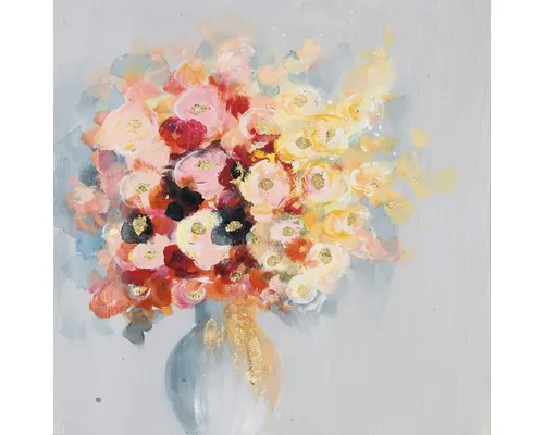 Tablou pictat manual Bloom 40x40 cm buc